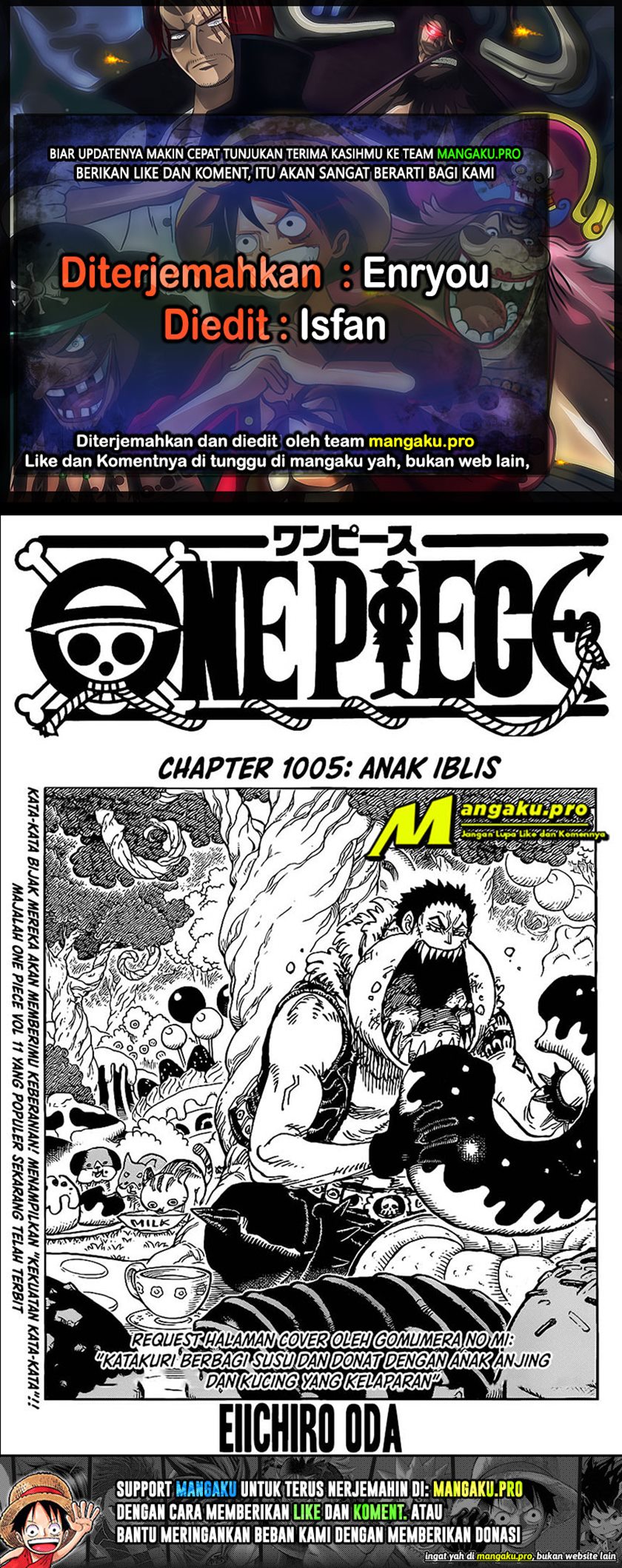Chapter 1005 - halaman 1