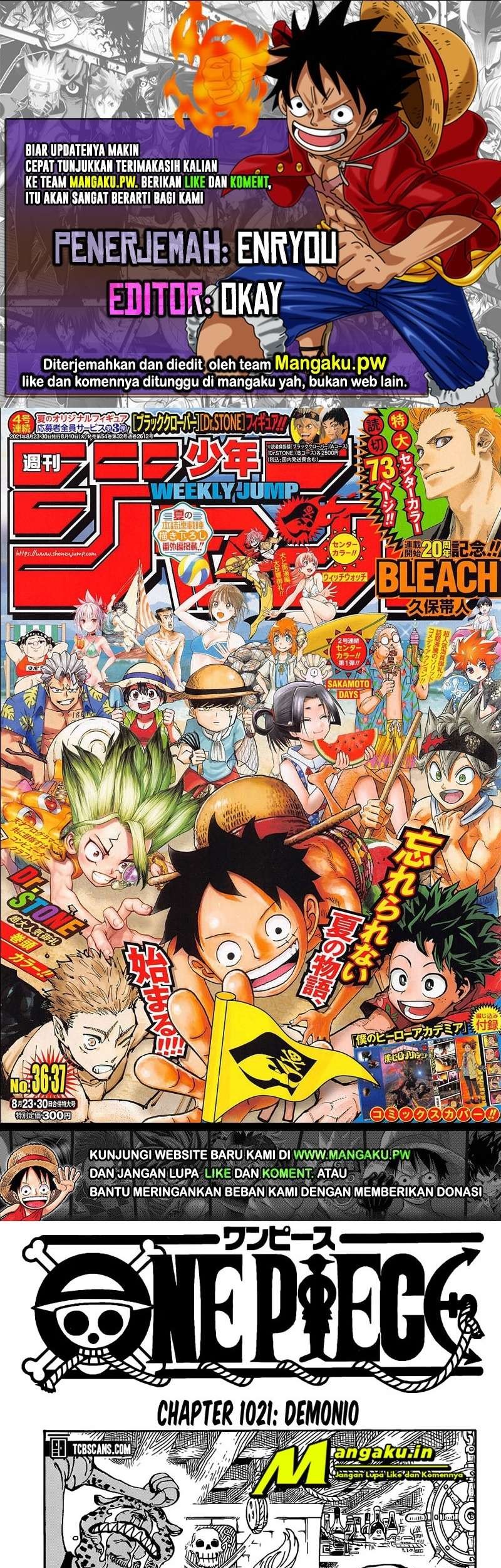 Chapter 1021 - halaman 1
